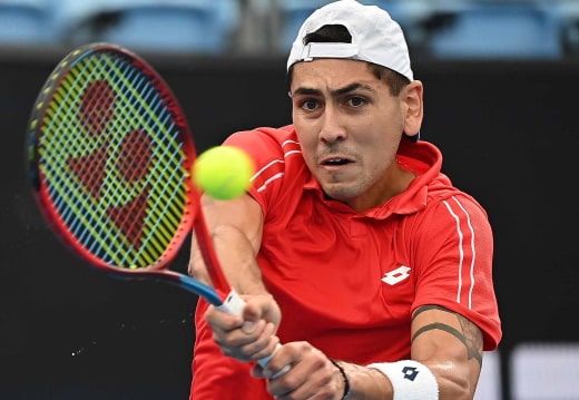 Alejandro Tabilo consigue su primera victoria de la ATP Cup 2022